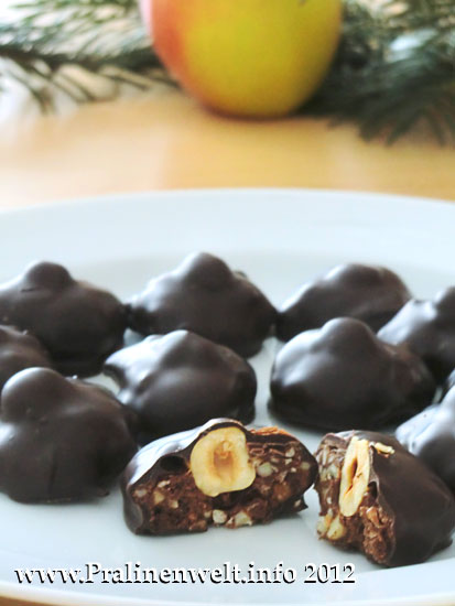 Pralinenrezept: Nussküsschen