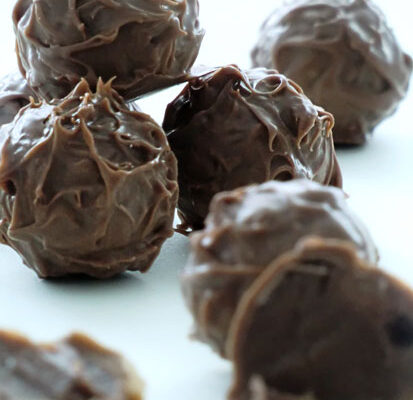 Rezept: Pflaumenkernlikör-Trüffel