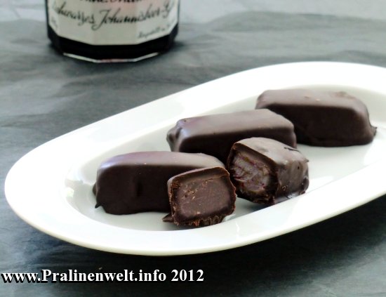 Johannisbeer-Balsamico Pralinen