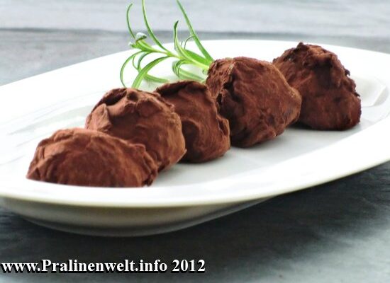 Rezept: Rosmarin-Olivenöl-Trüffel nach William Curley