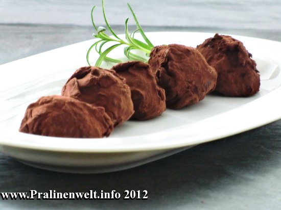 Rezept: Rosmarin-Olivenöl-Trüffel nach William Curley