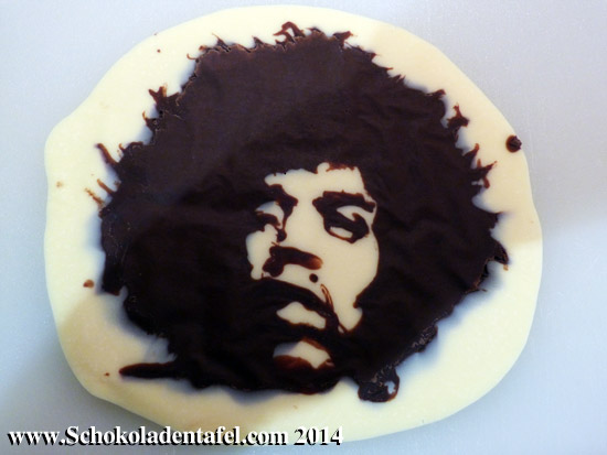 Are You Experienced Schokoladenportrait Selbst Gemacht