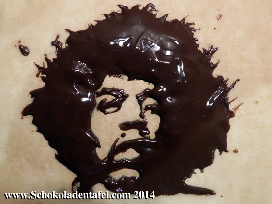 Are You Experienced Schokoladenportrait Selbst Gemacht