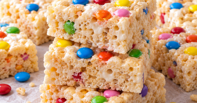 Marshmallow Rice Krispie Riegel